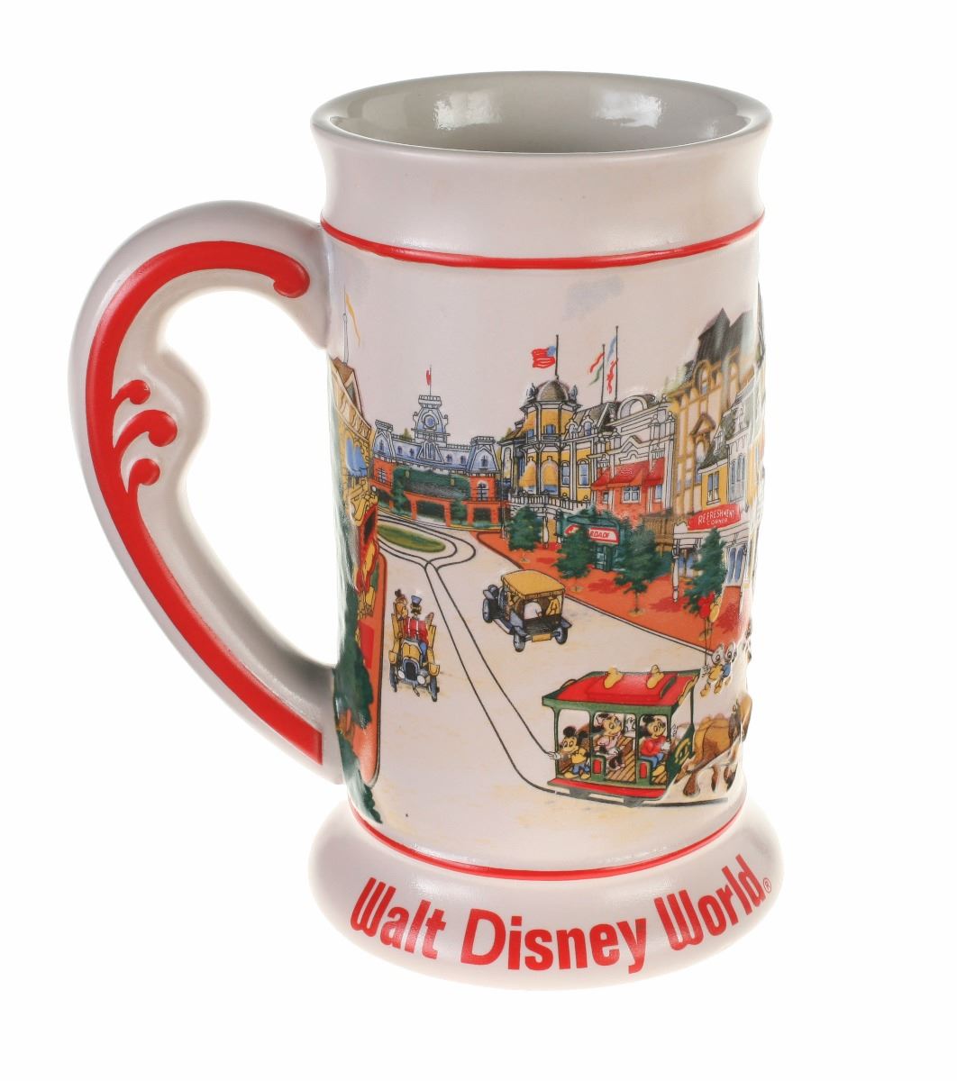 Ceramic Beer Stein Walt Disney World Main Street.