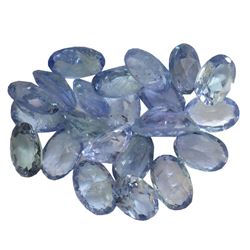 10.64 ctw Oval Mixed Tanzanite Parcel