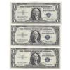 Image 1 : 1935 Choice Uncirculated $1 Silver Certificate Currency Lot of 3