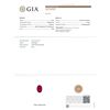 Image 7 : GIA Cert 4.99 ctw Ruby and Diamond Ring - 14KT Yellow Gold