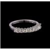Image 1 : 14KT White Gold Anniversary Diamond Ring