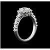 Image 3 : 1.69 ctw Diamond Ring - 18KT White Gold