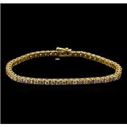 14KT Yellow Gold 4.91 ctw Diamond Bracelet