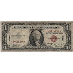 1935 $1 Hawaii Federal Reserve Note Currency