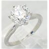 Image 5 : GIA Cert 2.02 ctw Diamond Ring - Platinum