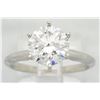 Image 6 : GIA Cert 2.02 ctw Diamond Ring - Platinum