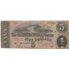 Image 1 : 1864 $5 Confederate States of America Bank Note