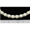 Image 7 : 3.60 ctw Diamond and Pearl Necklace - 14KT White Gold