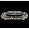 Image 2 : 1.70 ctw Diamond Tennis Bracelet - 14KT Yellow Gold