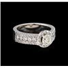 Image 1 : 1.25 ctw Diamond Ring - 14KT White Gold