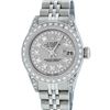 Image 1 : Rolex Stainless Steel Diamond DateJust Ladies Watch