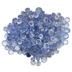 14.02 ctw Round Mixed Tanzanite Parcel