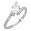 Image 2 : 0.58 ctw Diamond Ring - 14KT White Gold
