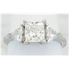 Image 7 : 2.02 ctw Certified Diamond Ring - Platinum