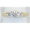 Image 4 : 1.07 ctw Diamond Ring - 14KT Yellow Gold