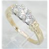 Image 7 : 1.07 ctw Diamond Ring - 14KT Yellow Gold