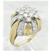 Image 6 : 2.00 ctw Diamond Ring - 14KT Yellow and White Gold