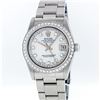 Image 1 : Rolex Stainless Steel MOP String VVS Diamond DateJust Midsize Watch