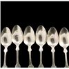 Image 2 : Antique Coin Silver Set of (10) Spoons