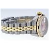 Image 3 : Rolex Two Tone Pink MOP Diamond and Sapphire DateJust Ladies Watch