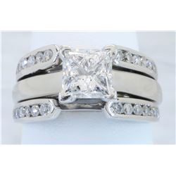 1.39 ctw LEO Certified Diamond Ring - 14KT White Gold