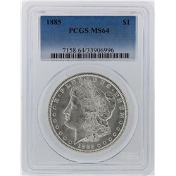 1885 PCGS MS64 Morgan Silver Dollar