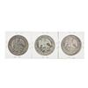 Image 2 : Set of (3) Mexico 8 Reales Silver Coins