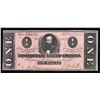 Image 1 : 1864 $1 The Confederate States of America Note