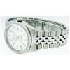 Image 8 : Mens Rolex Stainless Steel Silver Index 1ctw Datejust Wriswatch