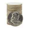 Image 1 : Roll of (20) 1958-D Brilliant Uncirculated Franklin Half Dollar Coins