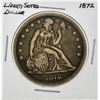 Image 1 : 1872 $1 Liberty Seated Dollar Silver Coin