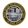 Image 1 : .999 Silver Slots-O-Fun $10 Casino Gaming Token Limited Edition