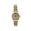 Image 1 : Ladies Two-Tone Rolex Datejust Watch with Diamond Bezel & Dial