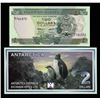 Image 1 : Lot of (2) Assorted Solomon Islands and Antarctica Notes