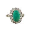 Image 2 : 14KT White Gold 4.34ct Turquoise and Diamond Ring