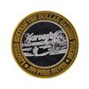 Image 1 : .999 Silver Harveys Lake Tahoe, Nevada $10 Casino Gaming Token Limited Edition