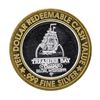 Image 1 : .999 Silver Treasure Bay Casino $10 Casino Gaming Token Limited Edition