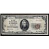 Image 1 : 1929 $20 The First National Bank of Scranton PA National Currency Note