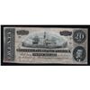 Image 1 : 1864 $20 The Confederate States of America Note