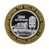 Image 1 : .999 Silver Diamonds $10 Casino Gaming Token Limited Edition