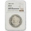 Image 1 : 1882-S $1 Morgan Silver Dollar Coin NGC MS64
