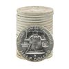 Image 2 : Roll of (20) 1963-D Brilliant Uncirculated Franklin Half Dollar Coins
