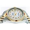 Image 8 : Mens Rolex Two Tone Diamond and Ruby String Diamond Datejust Wristwatch