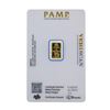 Image 2 : Suisse 1 Gram Fine Gold Pamp Gold Bar