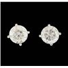 Image 1 : 14KT White Gold 1.92ctw Diamond Earrings