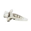 Image 1 : 14KT White Gold 0.55ctw Diamond Ring