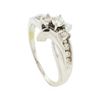Image 4 : 14KT White Gold 0.55ctw Diamond Ring