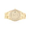 Image 1 : Men's 18KT Yellow Gold Rolex Diamond DayDate Watch Diamond Bezel