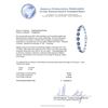 Image 5 : 14KT White Gold 16.47ctw Sapphire and Diamond Bracelet