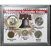 Image 1 : America's Favourite Coins - 5 Coin Set